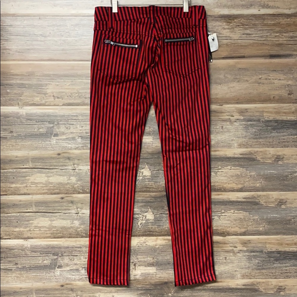 Switchblade Stiletto Women's Striped Peggy Pants NWT G15 - Picture 3 of 4